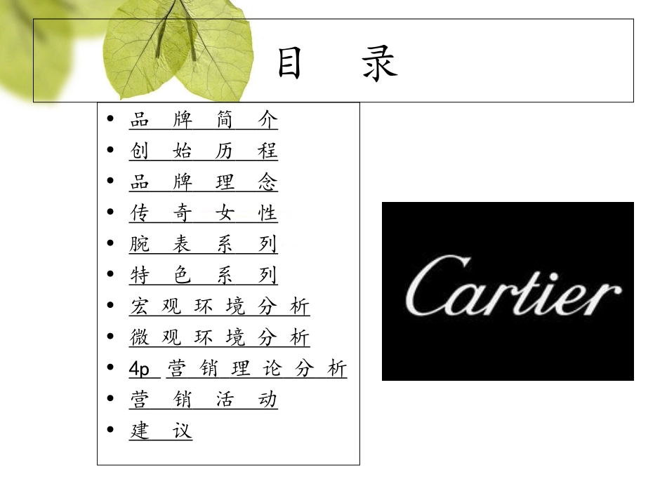 卡地亚研究分析报告_第3页