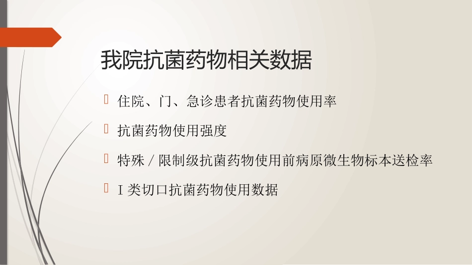 抗菌药物相关数据汇报分析_第3页