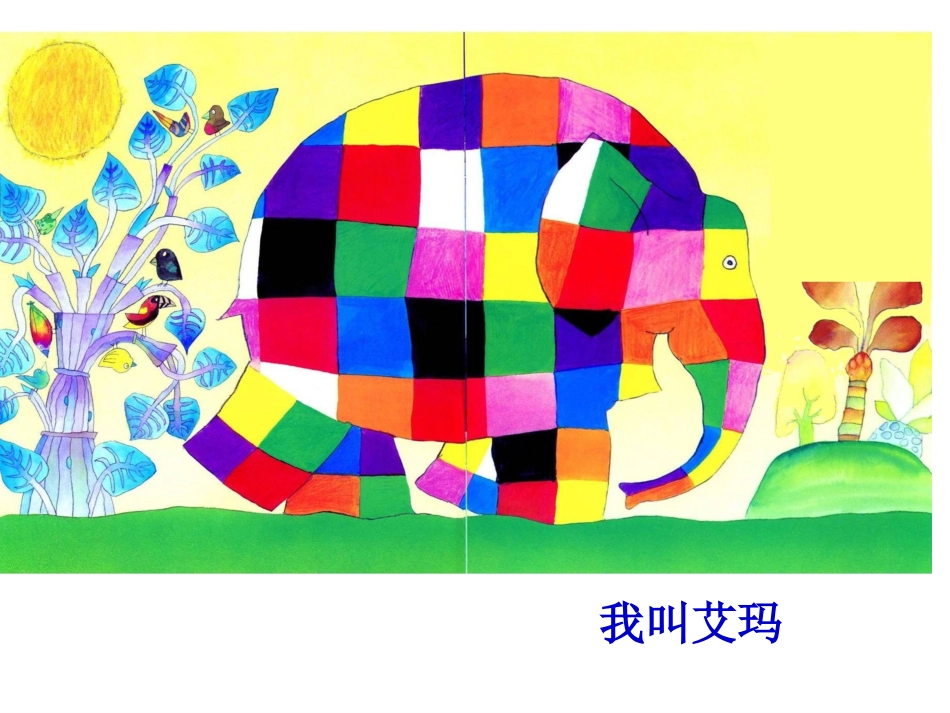 课件花格子大象艾玛_第2页
