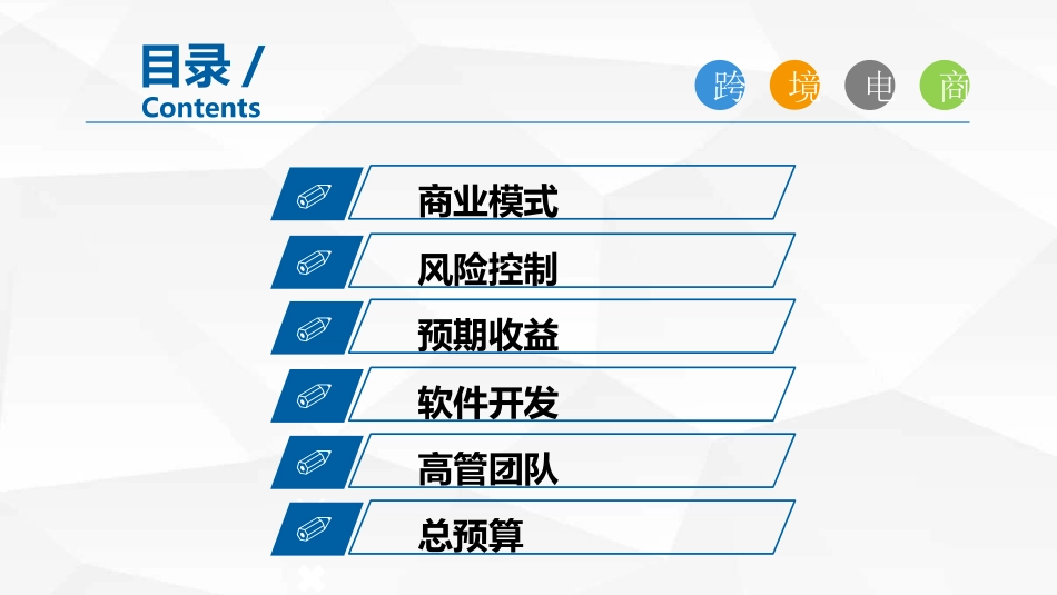 跨境电商业务可行性分析报告_第3页