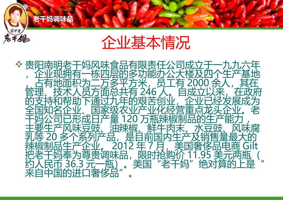 老干妈公司分析案例_第3页