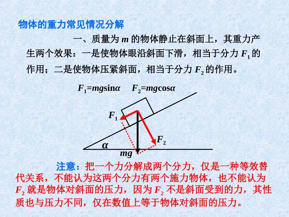 力的分解习题_第2页