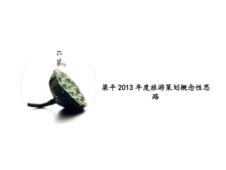 梁平双桂堂旅游概念性策划方案