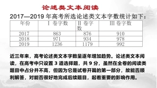 论述类文本阅读