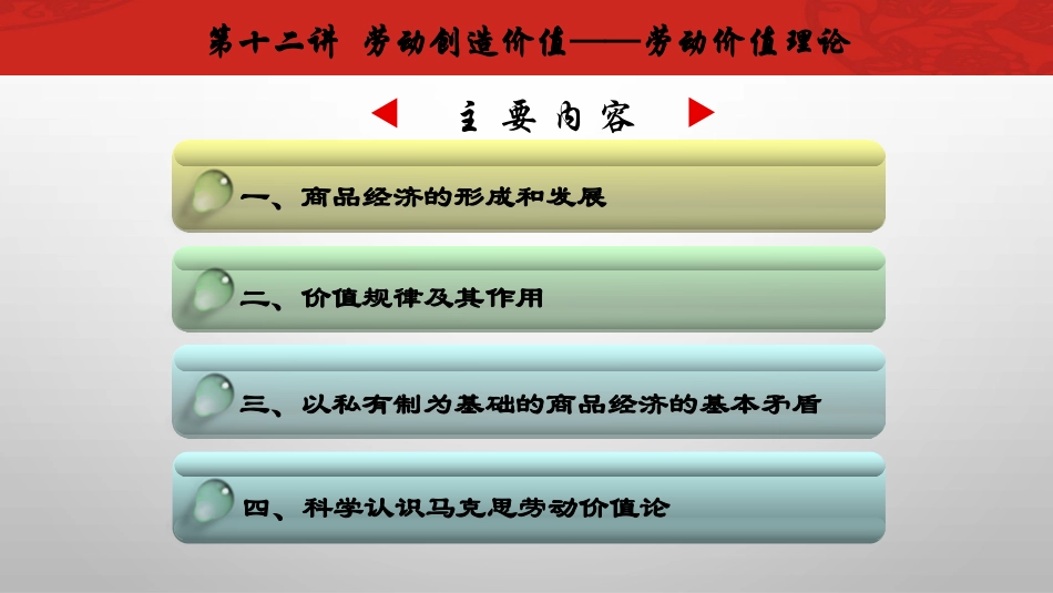 马克思主义基本原理概述第十二讲劳动创造价值劳动价值理论_第2页