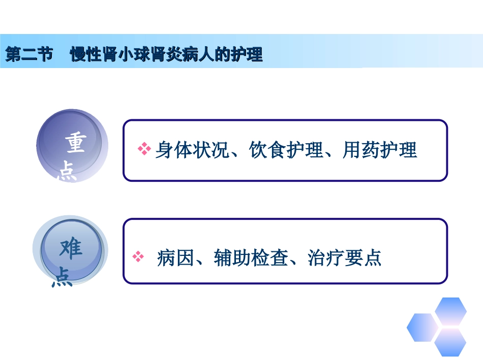 慢性肾小球肾炎患者的护理_第3页