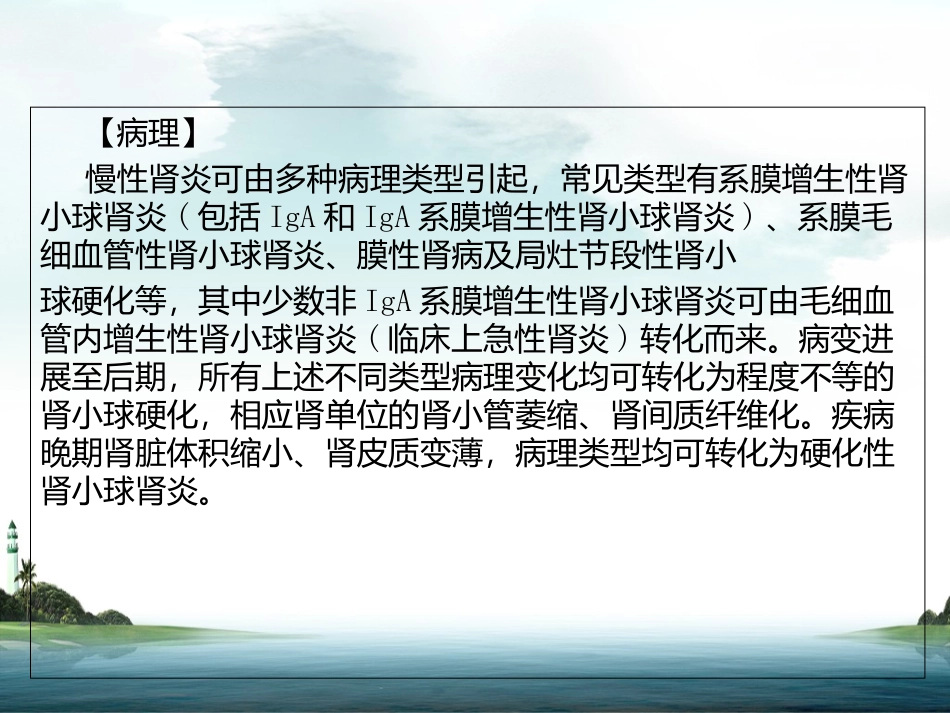 慢性肾小球肾炎课件_第3页