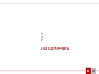 七盛角市调报告