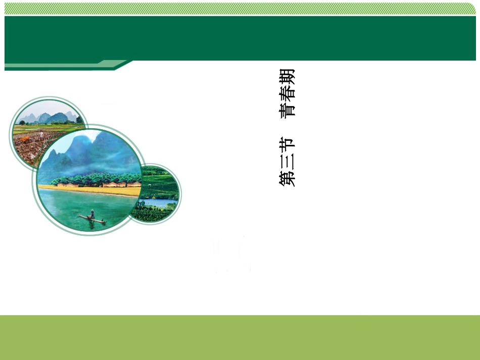 青春期教学课件教学设计教案_第1页