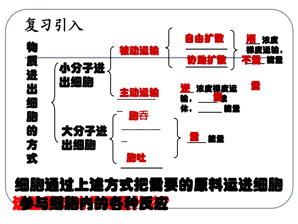 人教版生物必修一5.1降低化学反应活化能的酶_第1页