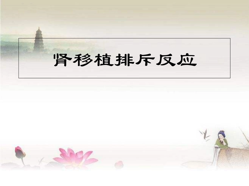 肾移植排斥反应_第1页