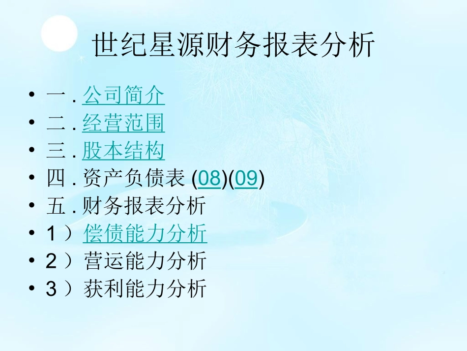 世纪星源财务报表分析_第2页