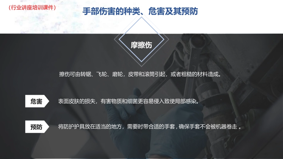 手部安全防护行业讲座培训课件_第3页