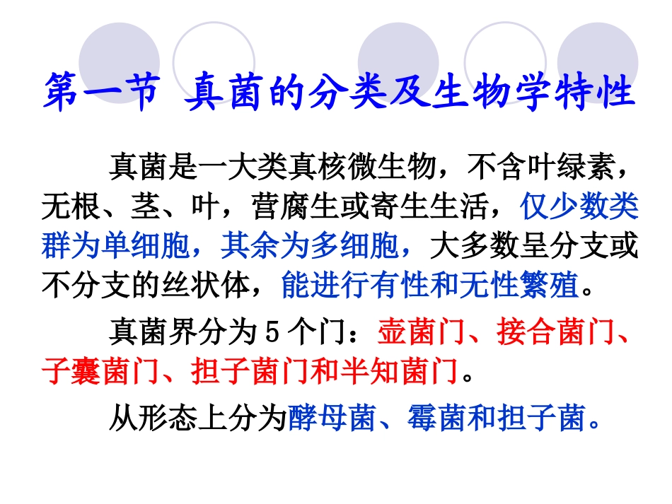 兽医微生物学课件真菌概述_第2页