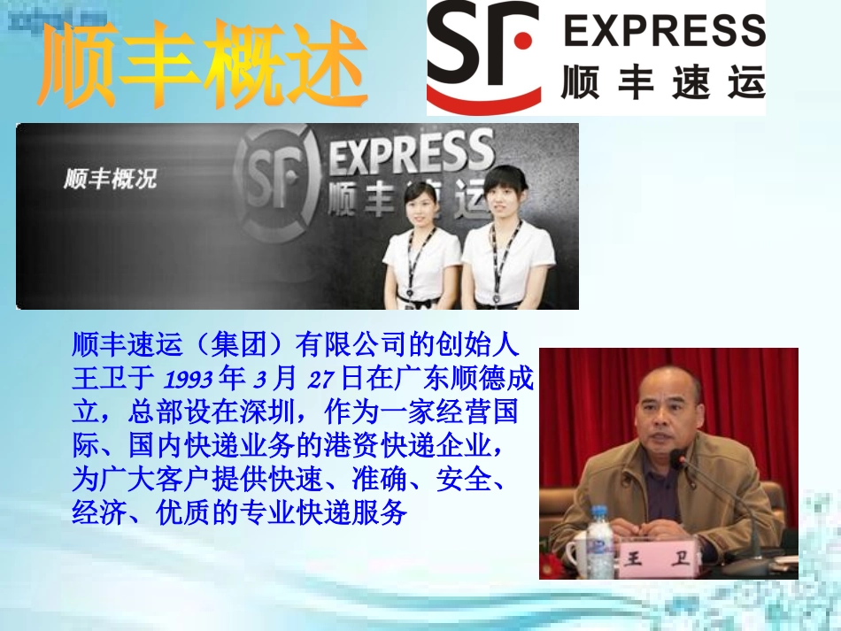 顺丰速运案例分析_第2页