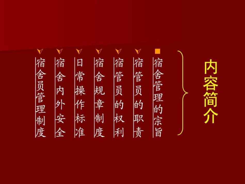 宿舍管理员培训课件_第2页