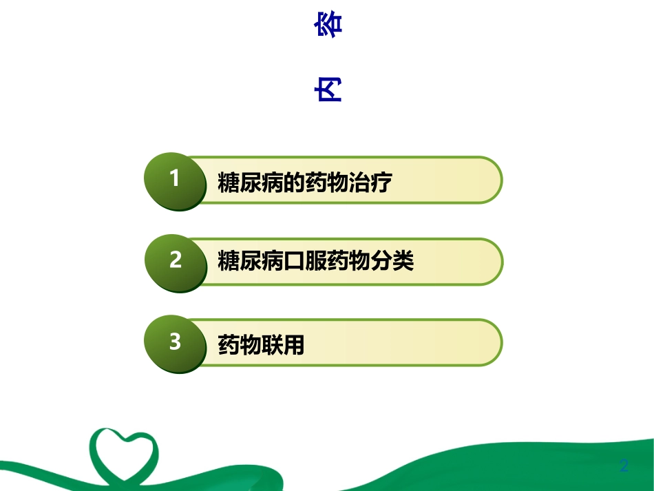 糖尿病的口服药物优质课件_第2页