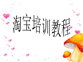 淘宝培训教程