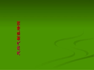 天然气制氢培训课件