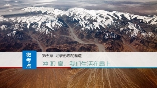 微考点冲积扇