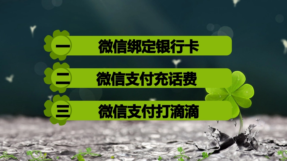 微信支付使用课件_第2页