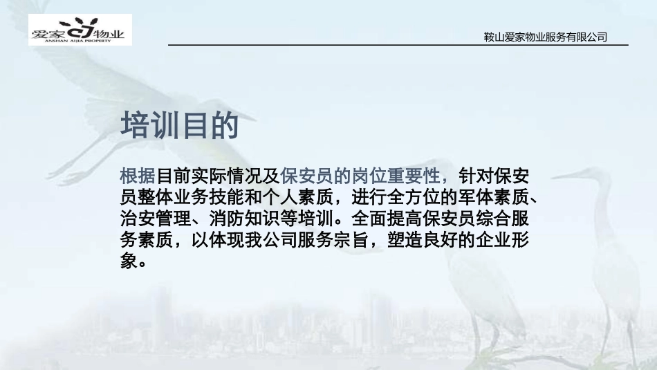 物业保安员培训_第2页