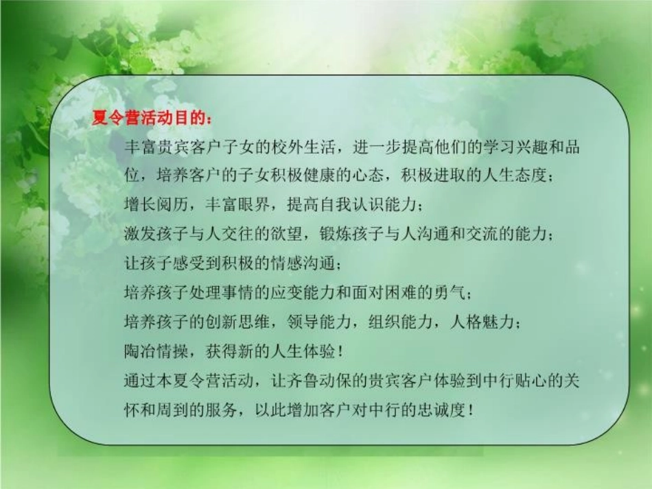 夏令营活动方案_第3页