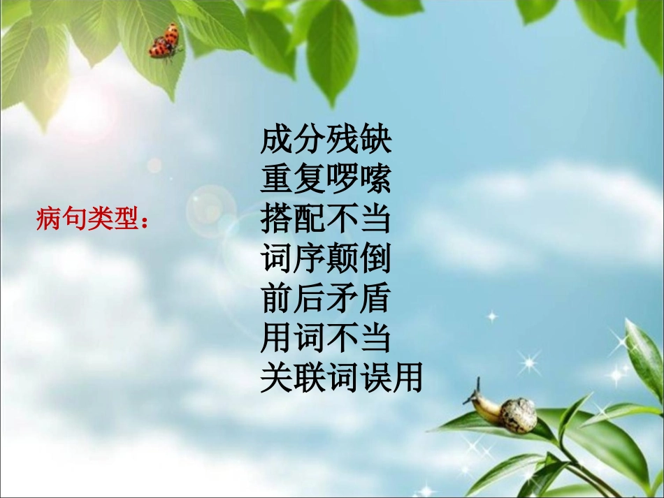 小升初修改病句_第3页