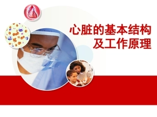 心脏的结构及工作原理科普版课件
