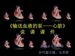 心脏说课解析
