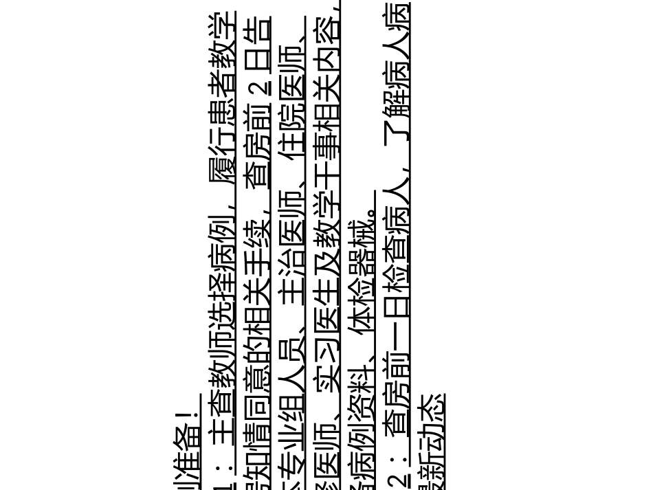 医学教学查房基本流程课件_第3页