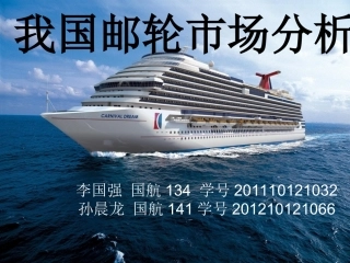 邮轮市场分析