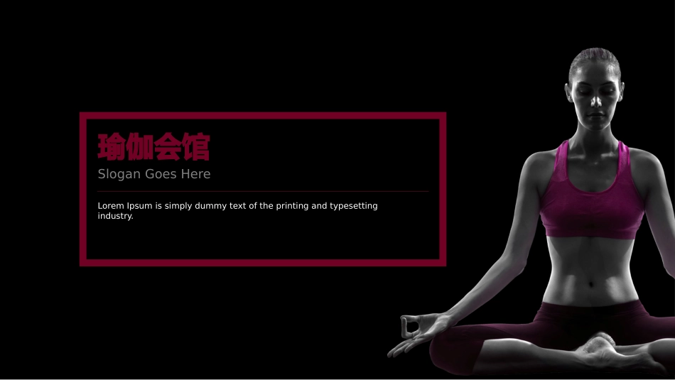 瑜伽项目策划书_第1页