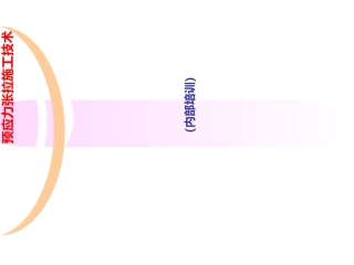 预应力张拉施工技术