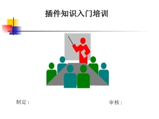 员工插件培训资料