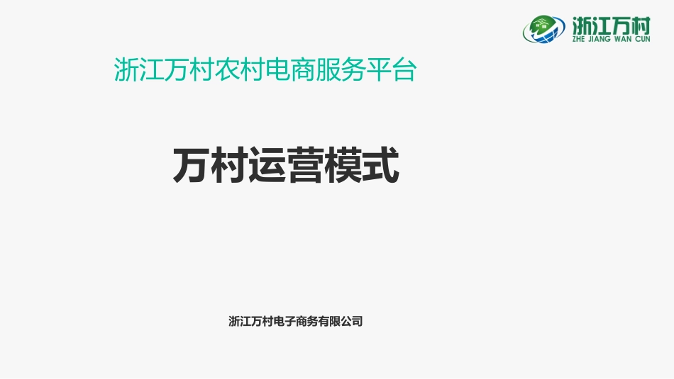 浙江万村农村电商服务平台_第3页
