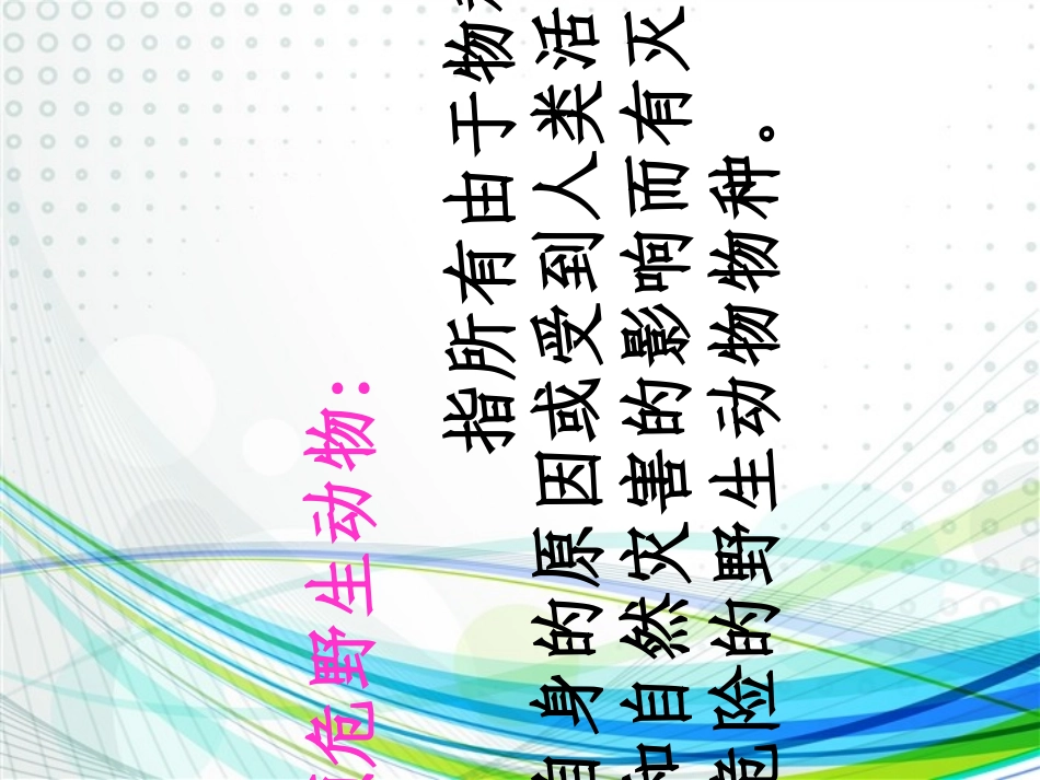 拯救动物课件_第1页
