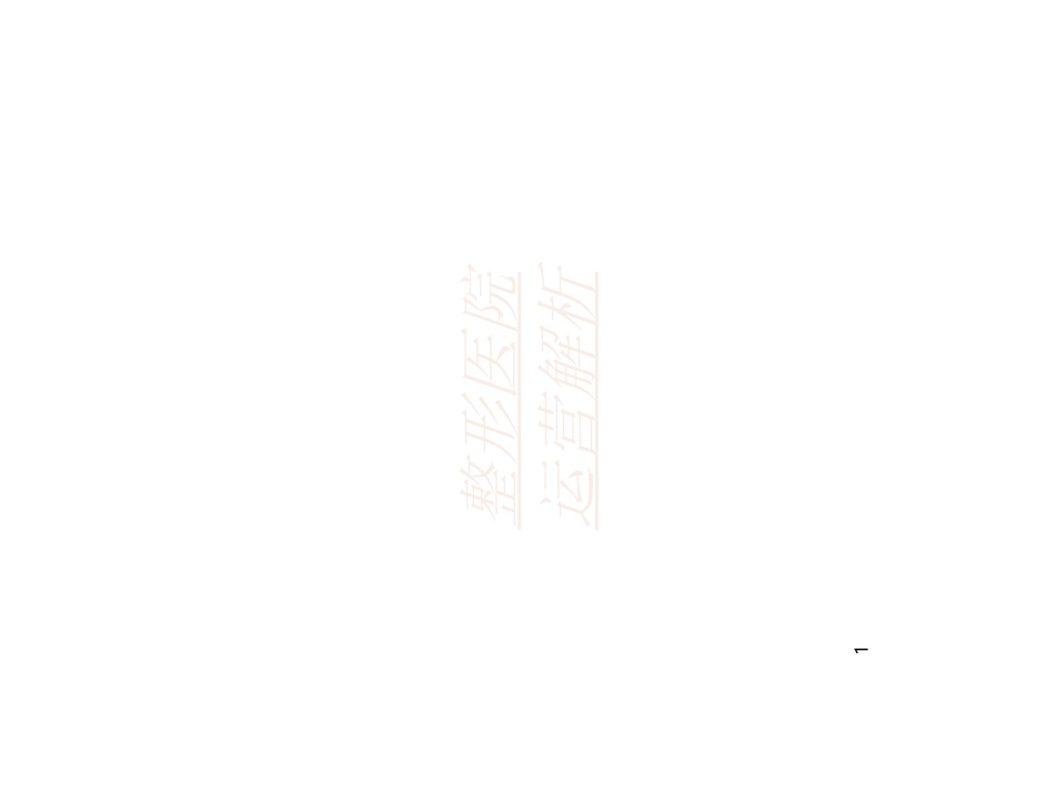 整形医院运营解析_第1页