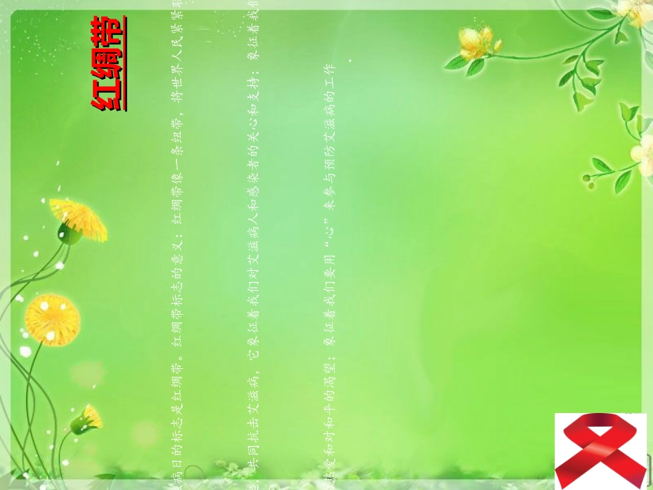 中学生艾滋病知识课件_第3页