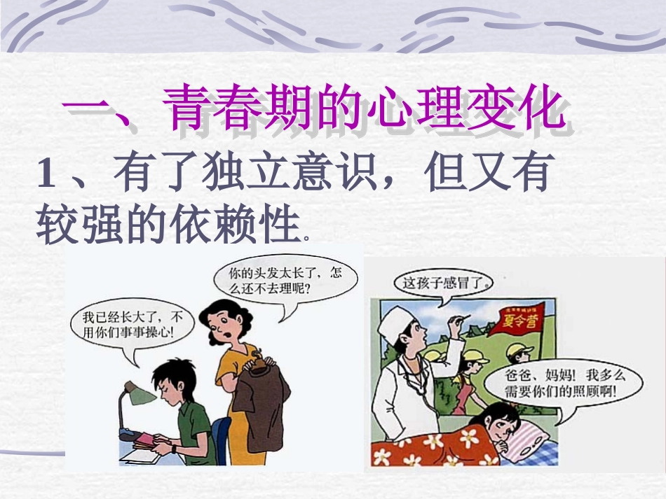 中学生青春期教育知识讲座专题培训课件_第2页