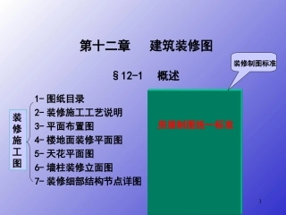 装修施工图资料