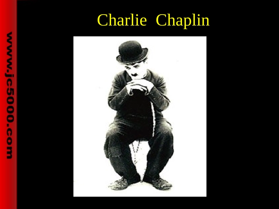 卓别林的介绍课件_第2页