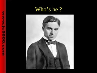 卓别林的介绍课件