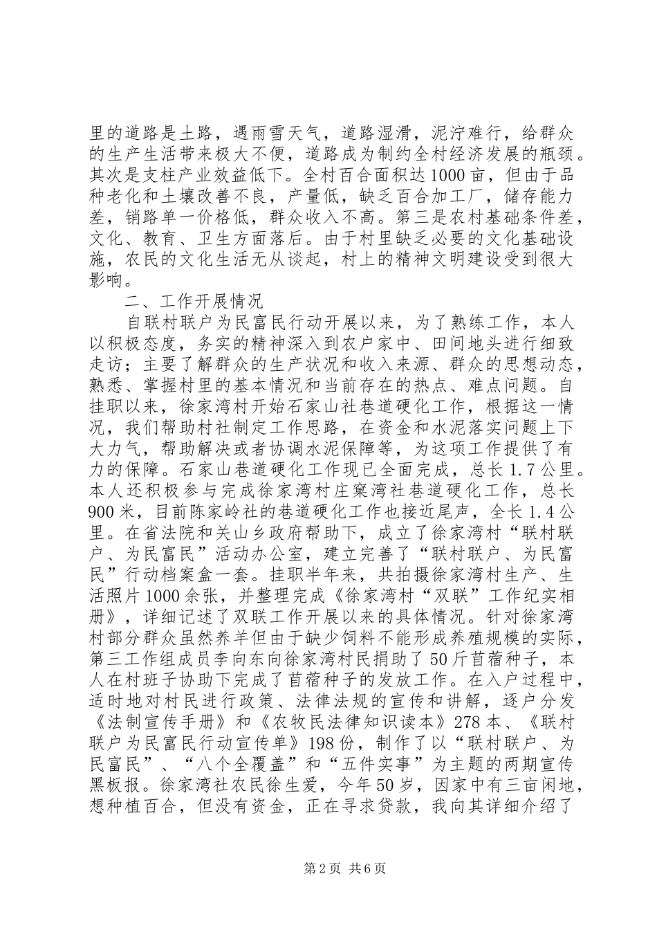 挂职锻炼个人工作总结_第2页