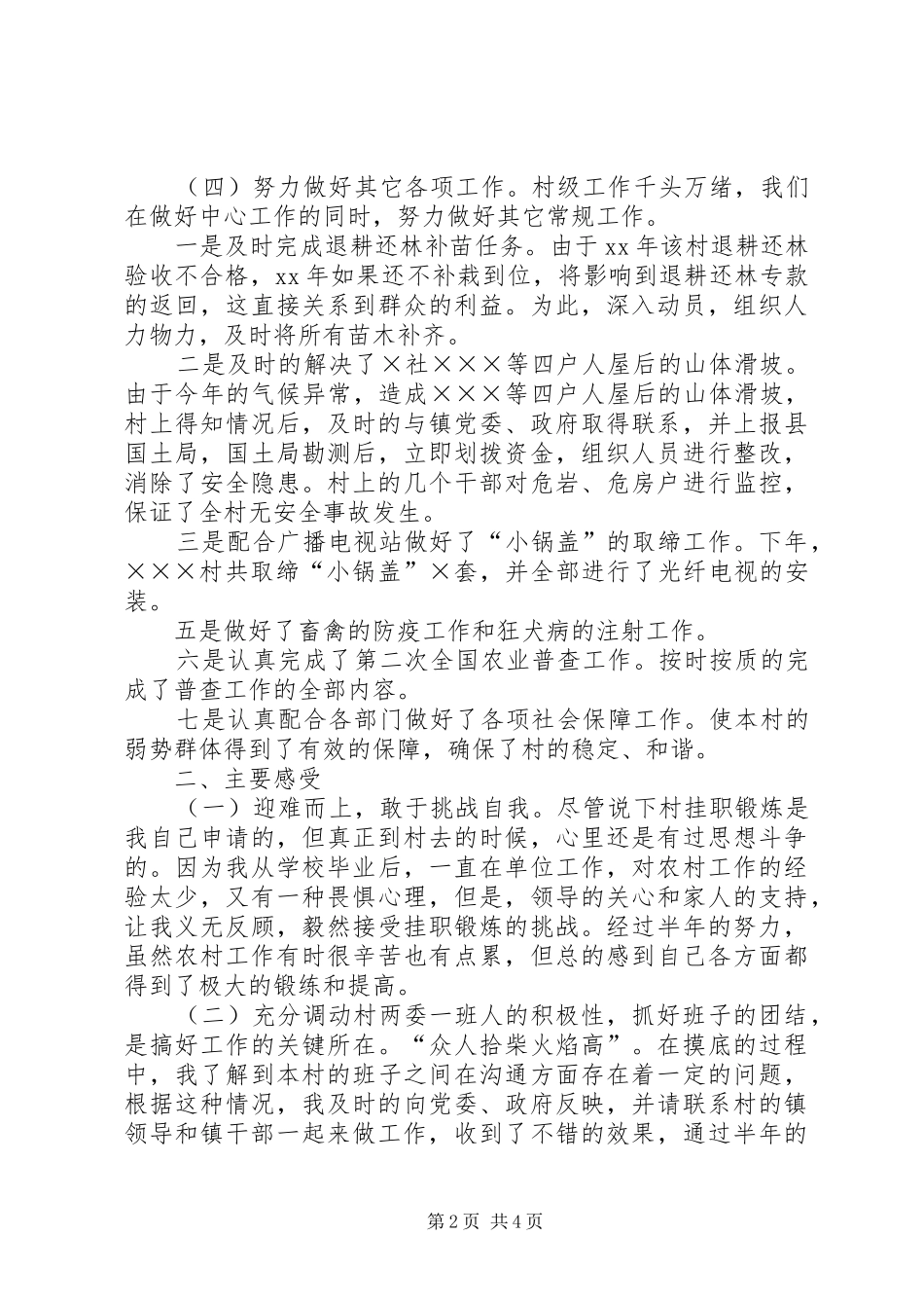 挂职锻炼工作总结总结_第2页