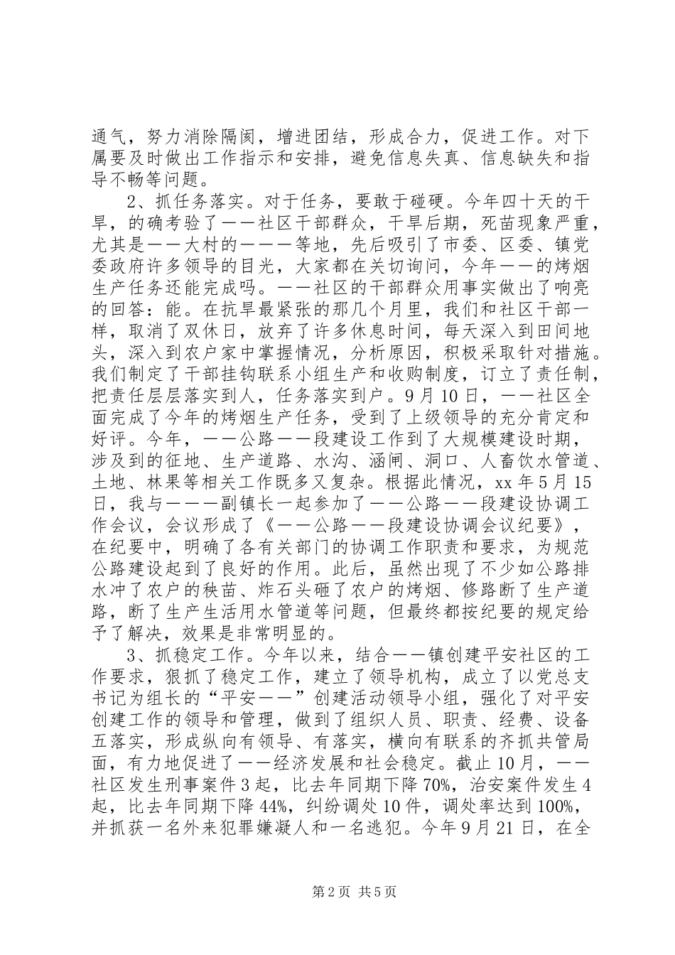 挂职副镇长工作总结_第2页