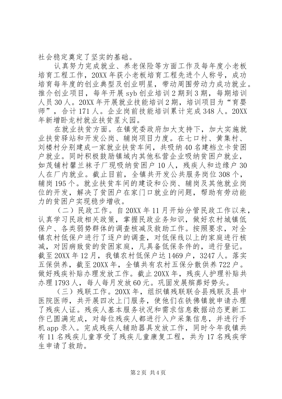 挂职镇长助理个人工作总结_第2页