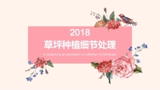 草坪种植细节处置