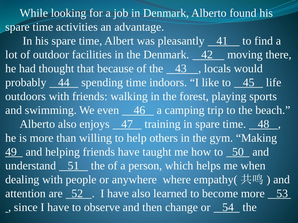 成都三诊完形填空_第2页