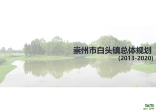 崇州市白头镇总体规划